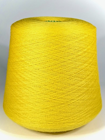 E. Miroglio Alice 2/28 fil mérinos Extra Fine peigné Jaune vif et lumineux 1F6 photo 2